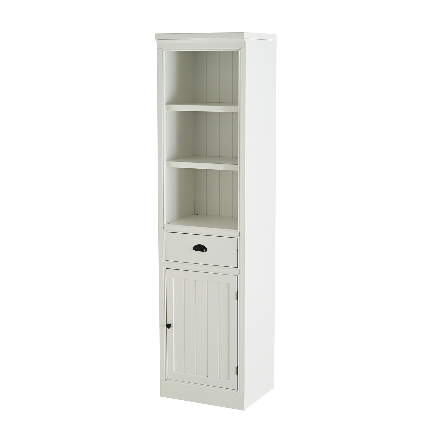 GOMYHOME White Storage Cabinet for Organized Homes with Practical Modern Style