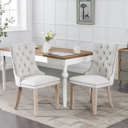 GOMYHOME beige linen dining chair single for modern home seating