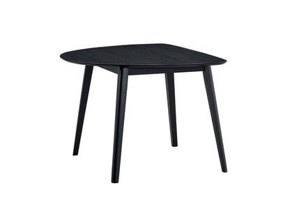 GOMYHOME Black Dining Table for Dining Room Or Kitchen