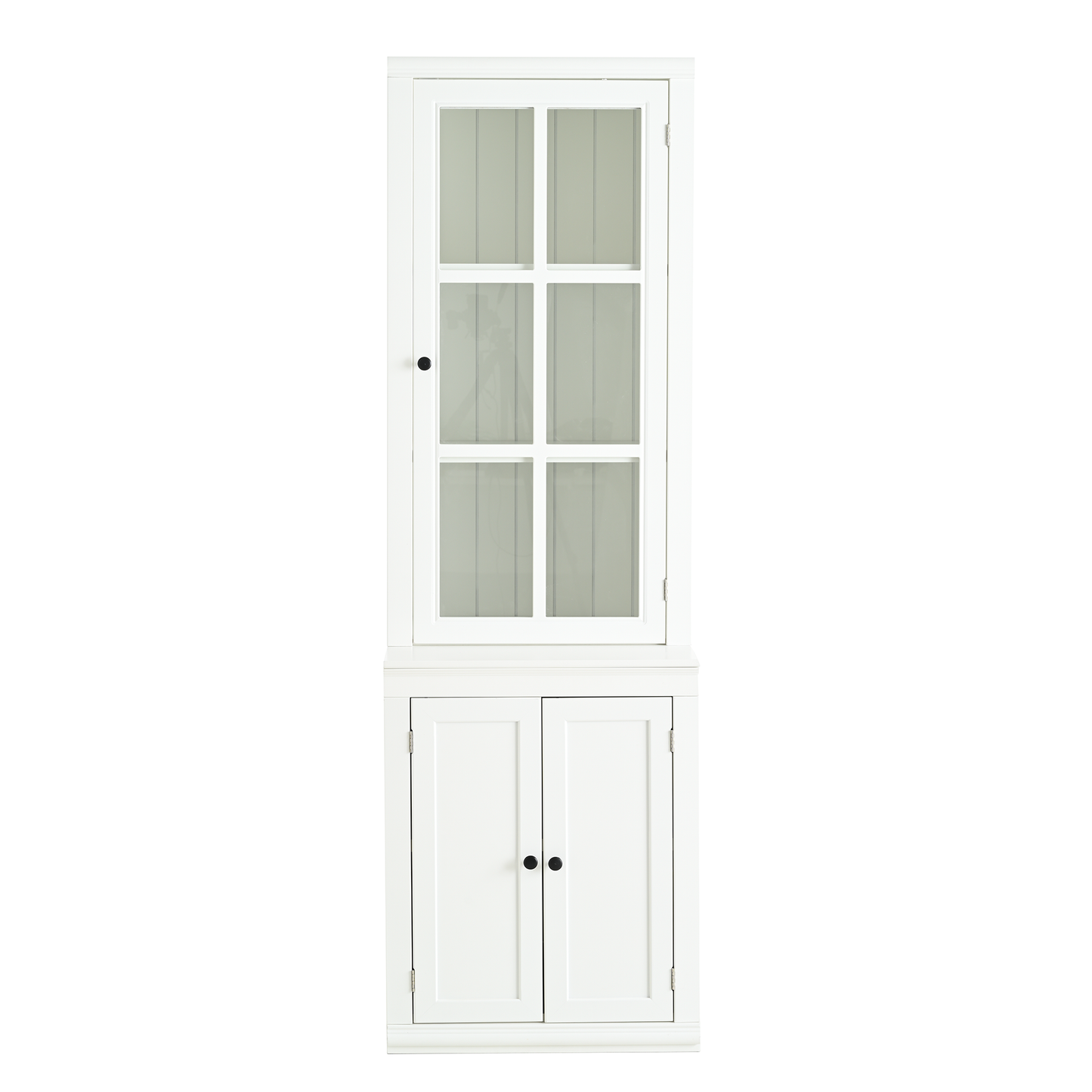 GOMYHOME White Storage Cabinet for Organized Homes with Practical Modern Style