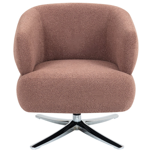 GOMYHOME Cuddle-style leisure swivel sofa chair, suitable for balconies, studies and living