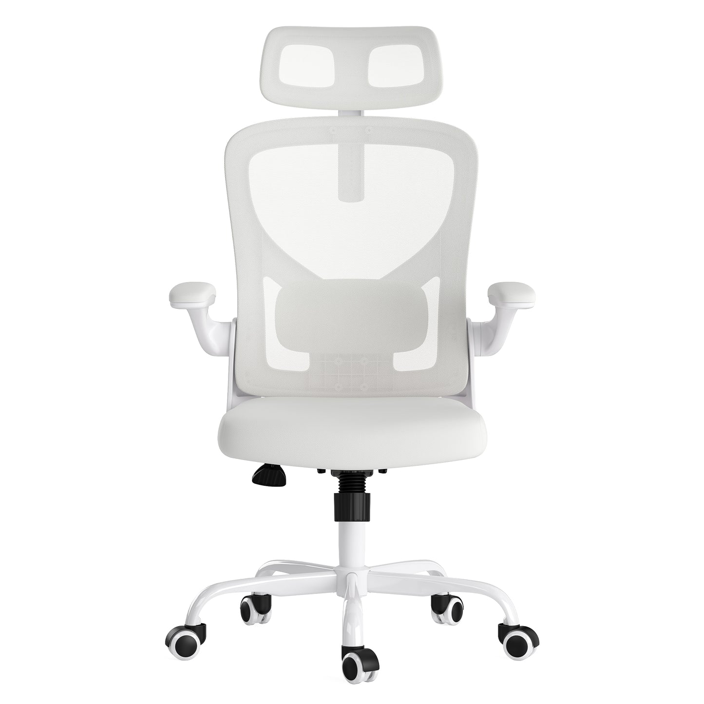 GOMYHOME White Desk for Home Office for Everyday Living and Small Spaces