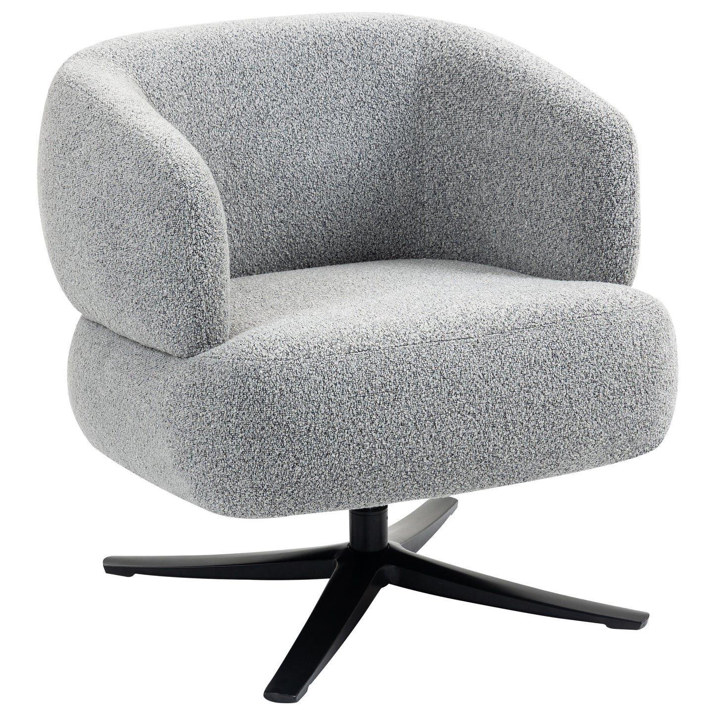 GOMYHOME Cuddle-style leisure swivel sofa chair, suitable for balconies, studies and living