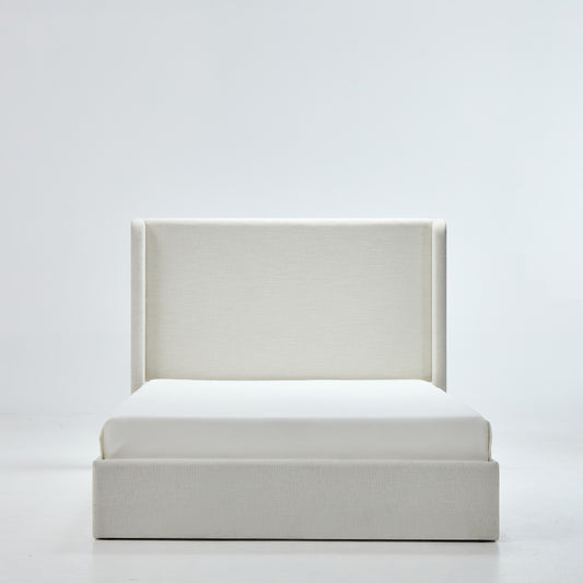 GOMYHOME Harper Tall Headboard Upholstered Bed / 54" High Headboard / Elegant Simplicity / No Box Sp