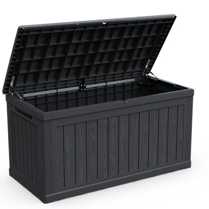 GOMYHOME 230 Gallon Large Outdoor Storage XXL Deck Box for Patio Furniture, Outdoor
