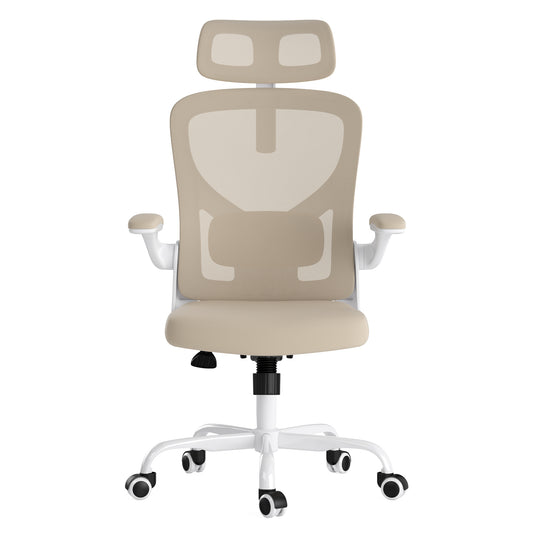 GOMYHOME White Desk for Home Office for Everyday Living and Small Spaces