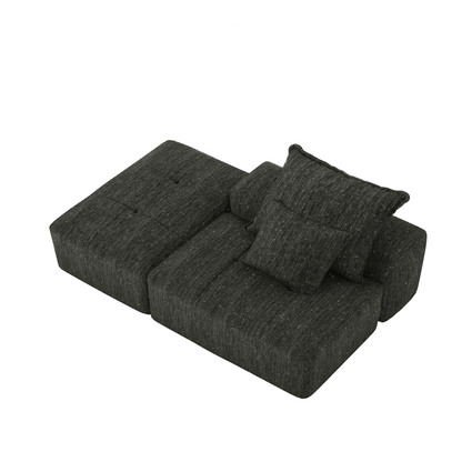 GOMYHOME Oversized Chenille Modular Sectional Sofa