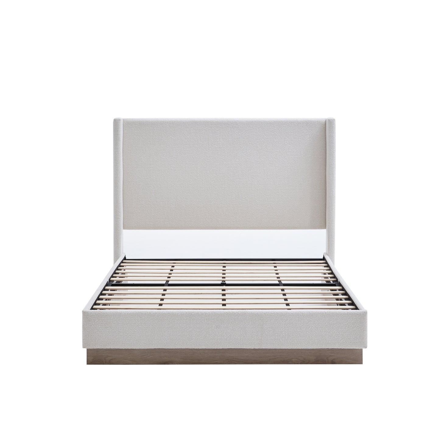 GOMYHOME Harper Tall Headboard Upholstered Bed / 54" High Headboard / Elegant Simplicity / No Box Sp