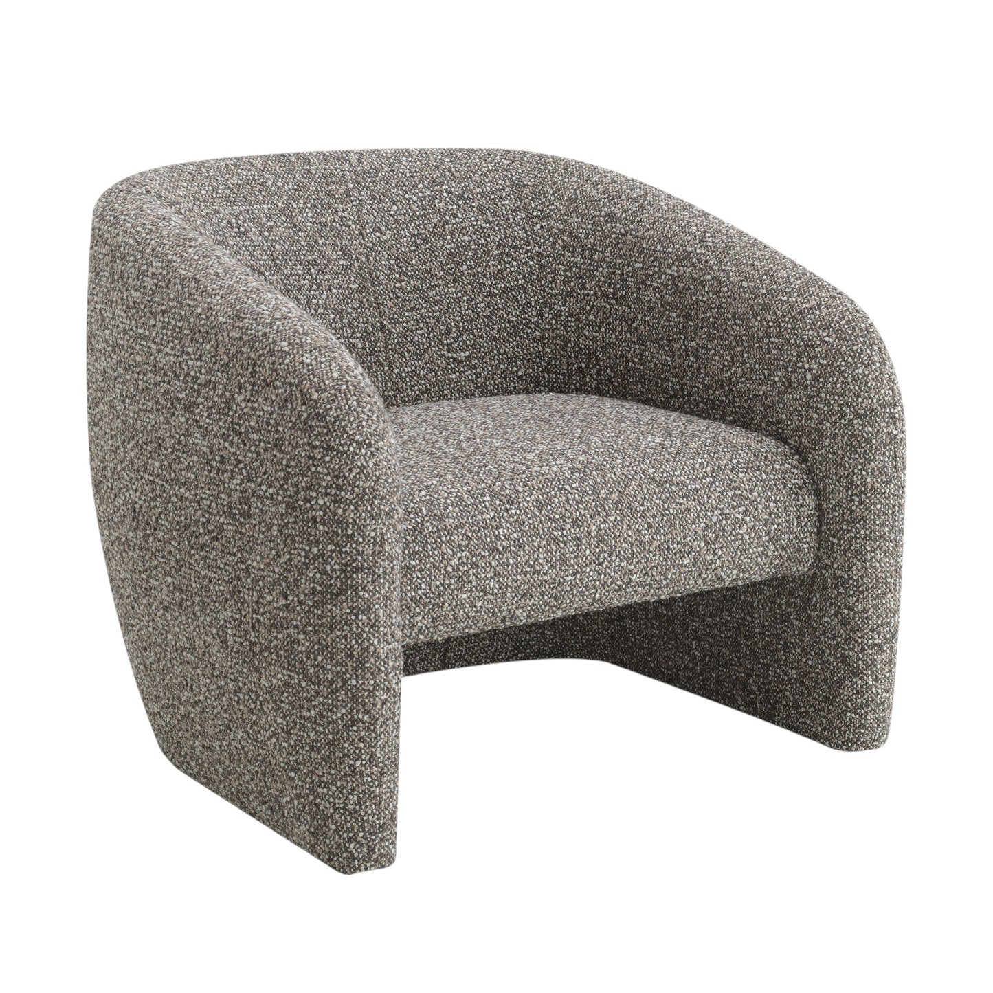 GOMYHOME Brown+Gray Chairs & Accent Seating for Home, 36"W x 36"D x 31"H