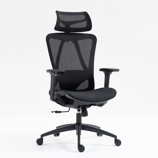 GOMYHOME High Back Mesh Office Chair:8360HW-BK