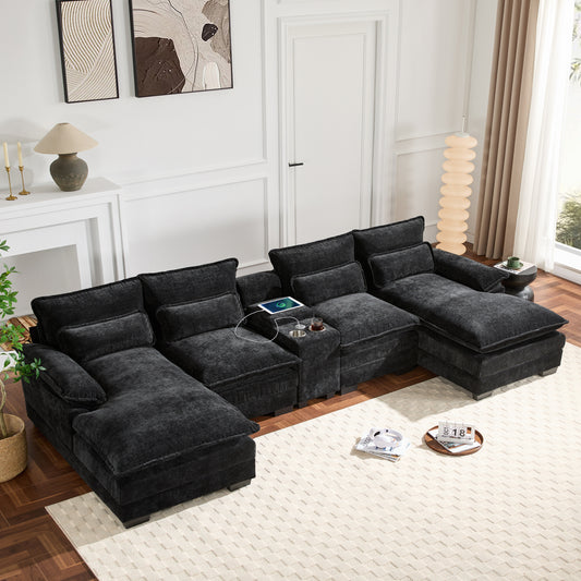 GOMYHOME Modern Upholstered Sofa, Comfortable Couch for Living Room Apartment